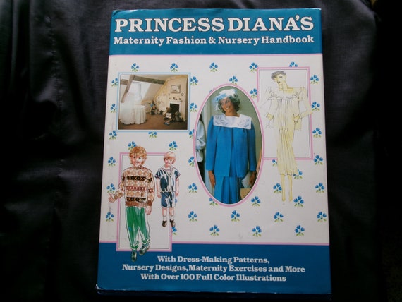 Vintage Princess Diana Maternity Fashion and Nursery Handbook, Hardback  From 1984 With Patterns and Exercises - Etsy Canada
