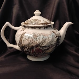 Johnson Bros Tea Pot - Etsy