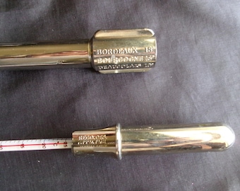 Vintage Wine Thermometer from France, Accessory for a Wine Lover, Celsius Scale