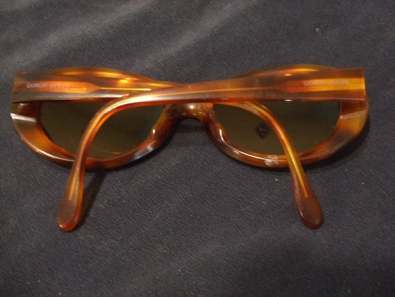 Vintage Tortoiseshell Giorgio Armani Shades with … - image 4