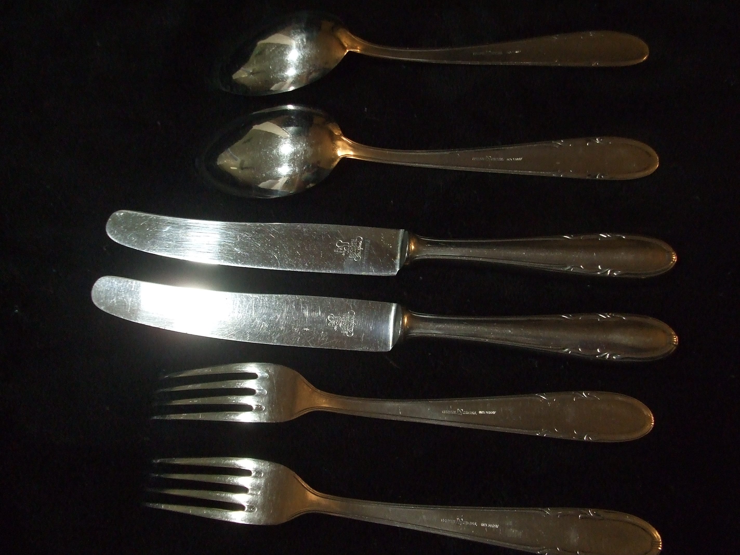 Zestaw ze stali nierdzewnej Eickhorn, stare niemieckie