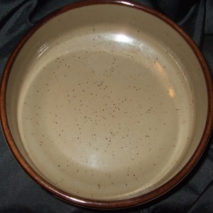 Vintage Landert Mid Century Bowl, Large Earthtone Bowl, Tableware from Switzerland, Number 7218 image 10