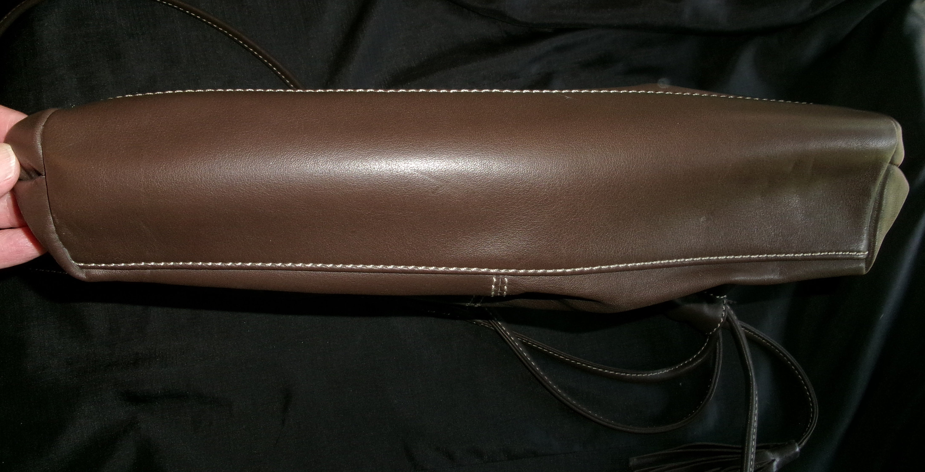 Enzo Angiolini | Bag | Vintage Suede Brown Backpack Suede Backpack Brown Bags for Men for sale | eBay main image 3