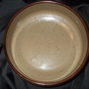 Vintage Landert Mid Century Bowl, Large Earthtone Bowl, Tableware from Switzerland, Number 7218 image 6