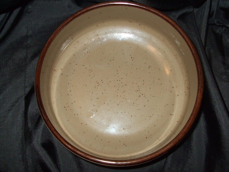 Vintage Landert Mid Century Bowl, Large Earthtone Bowl, Tableware from Switzerland, Number 7218 image 6