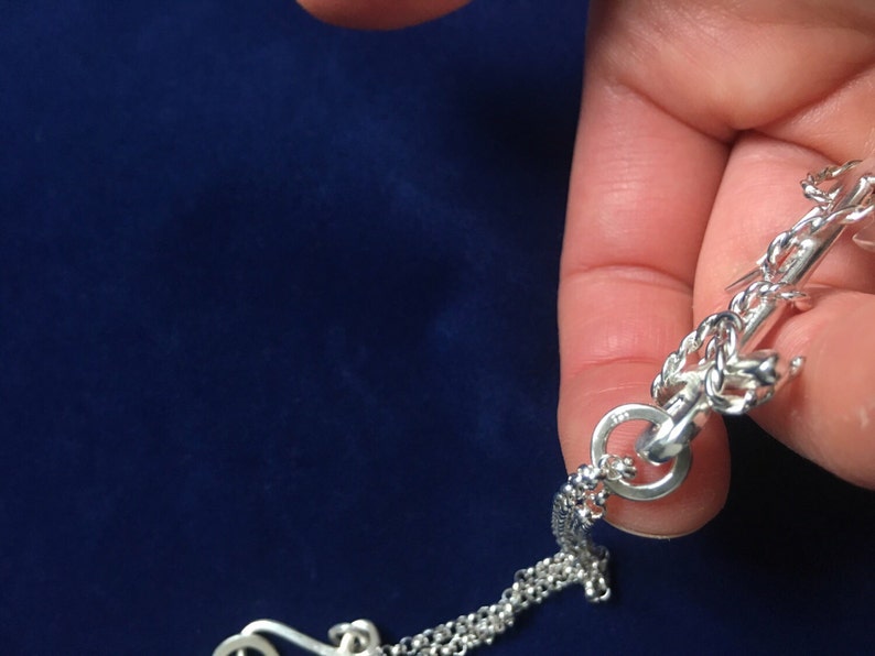 Sterling Silver Anchor Necklace