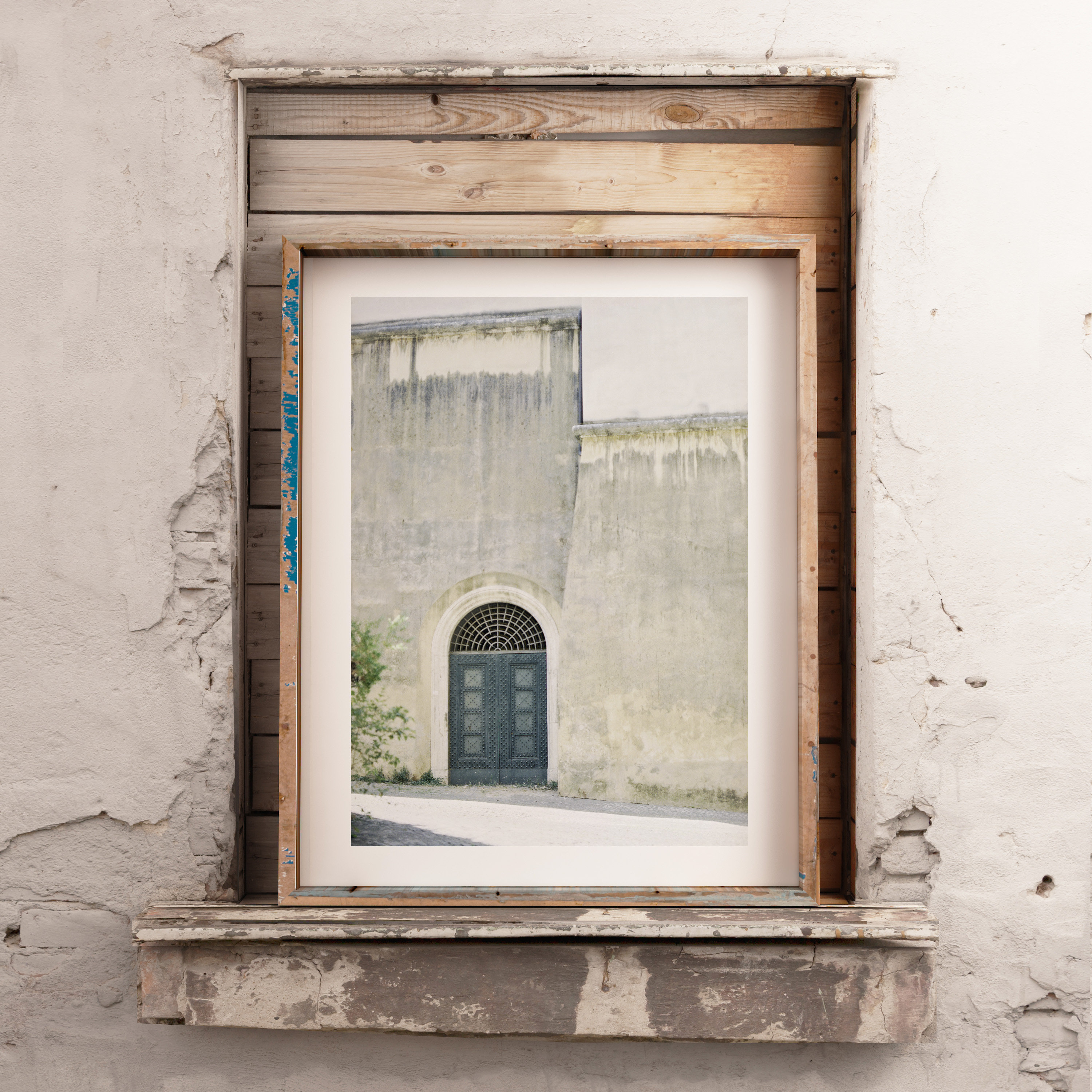 Rome Italy Hidden Door Picture Art Gallery Print