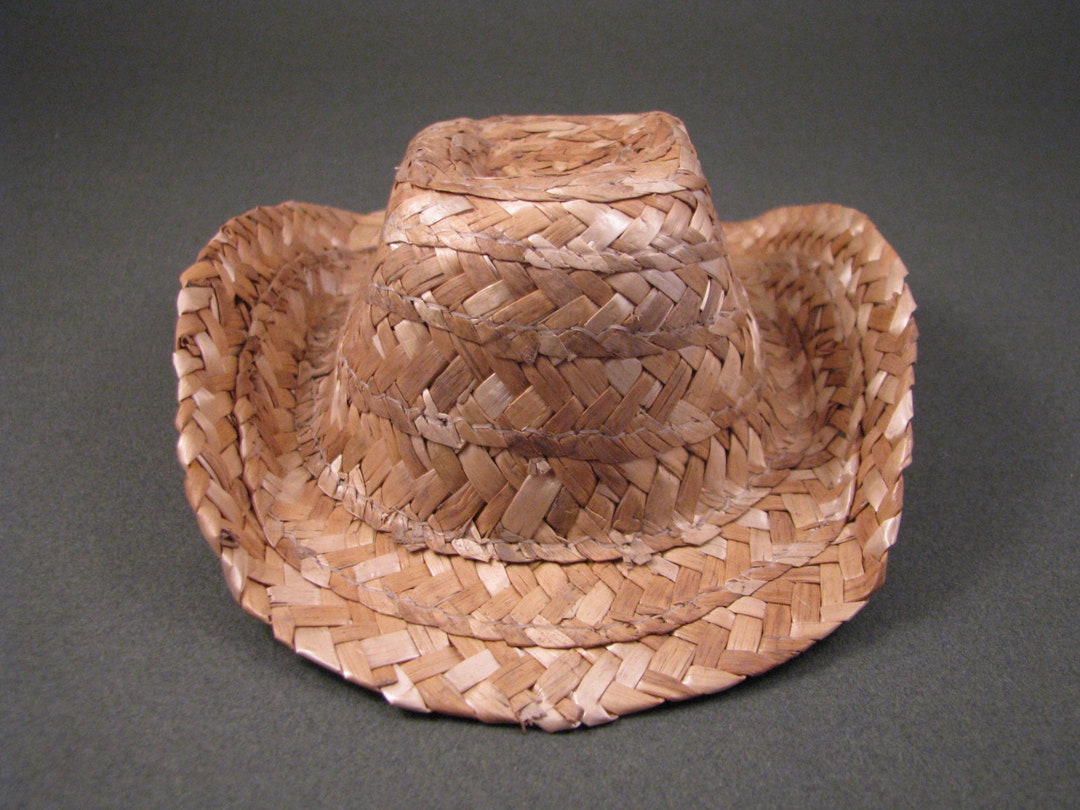 Cowboy Straw Hat Cowboy Hat for Doll Cowboy Hat Toy Hat Etsy