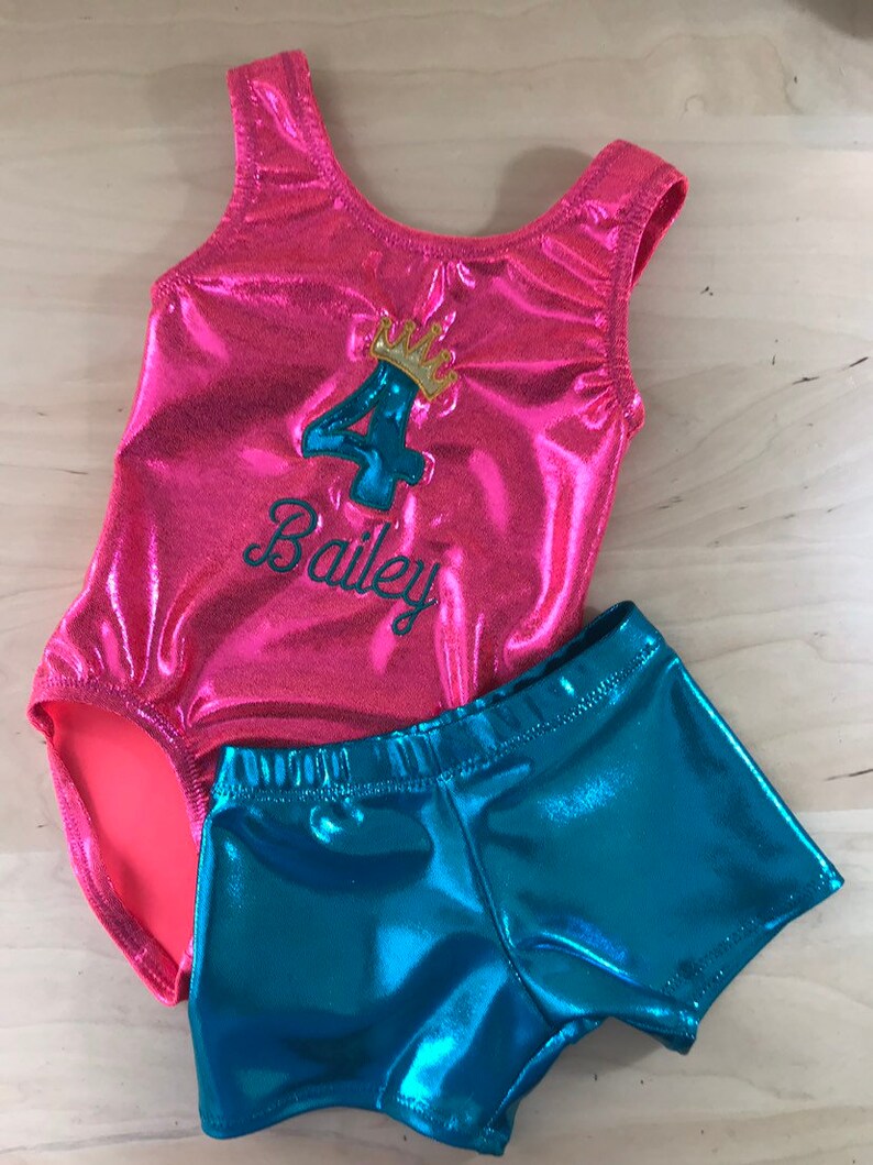 Princess Birthday Gymnastics Leotard Etsy