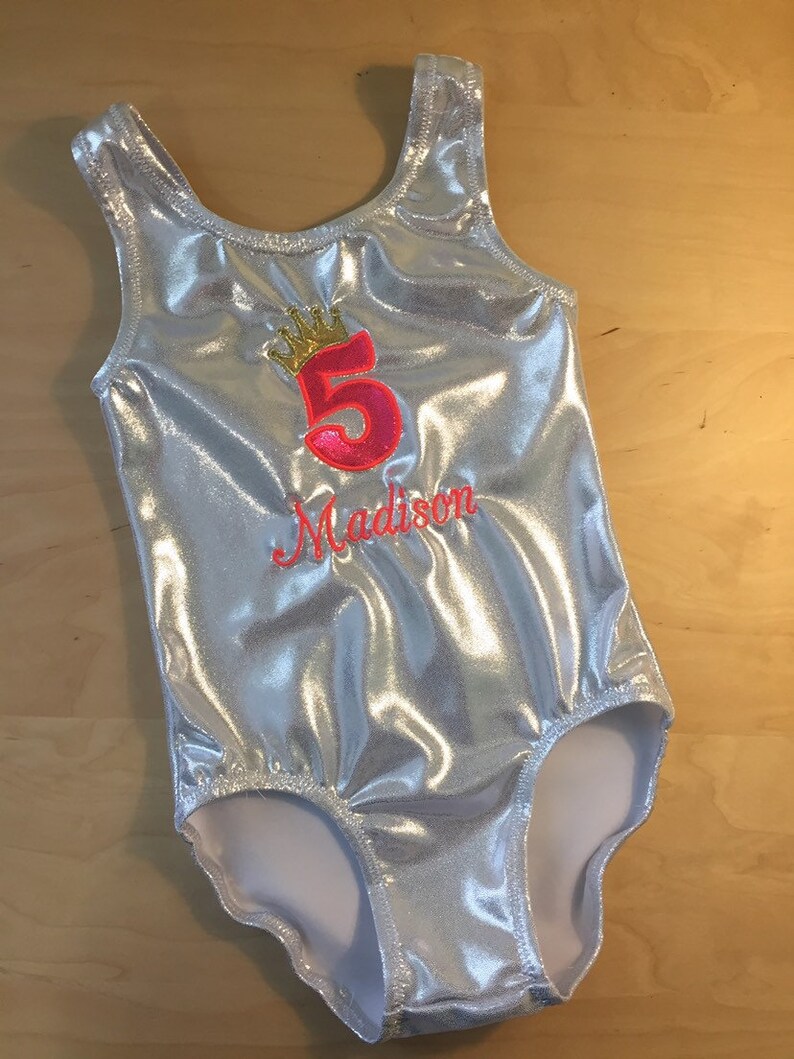 Princess Birthday Gymnastics Leotard Etsy