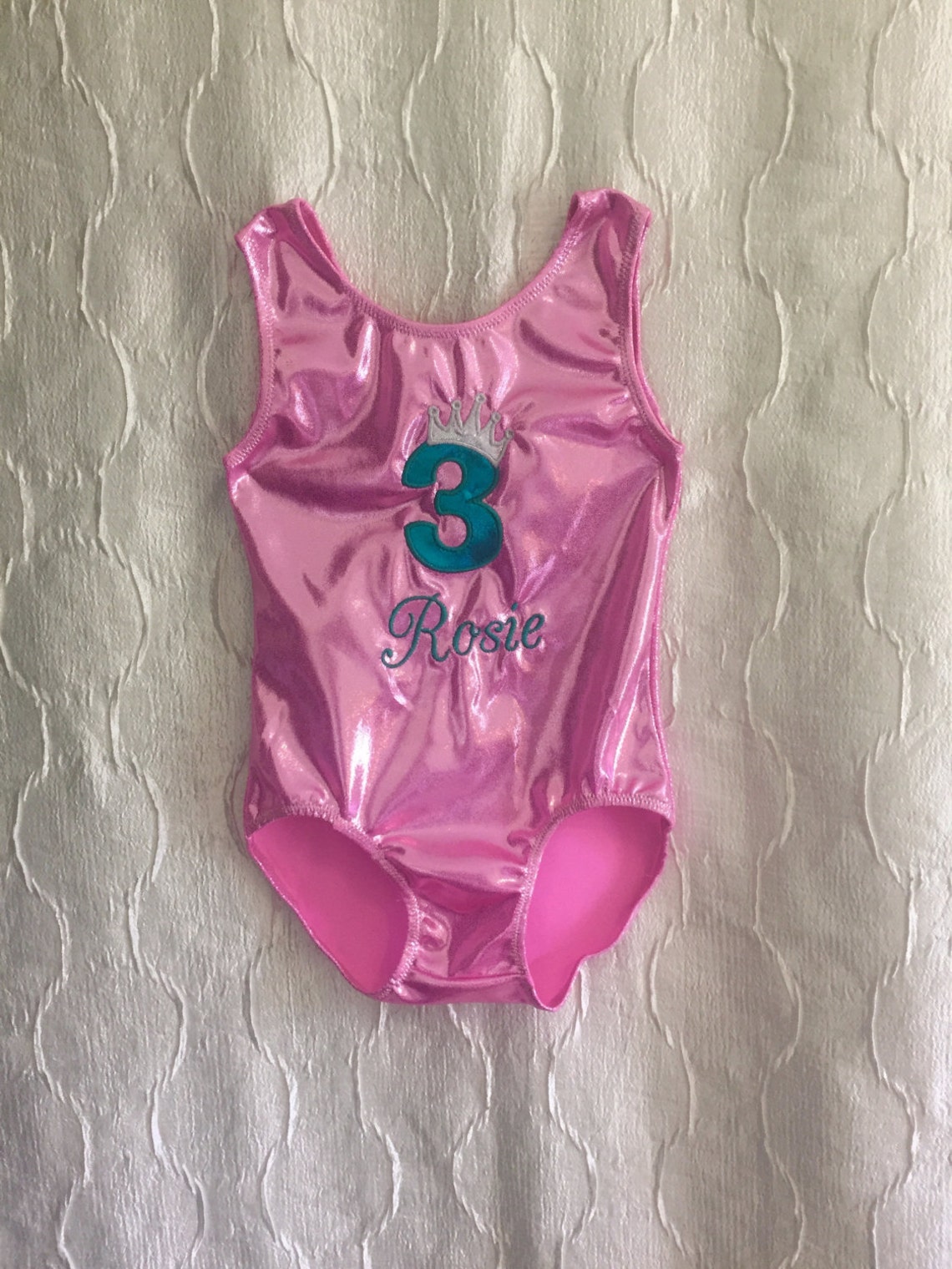 Princess Birthday Gymnastics Leotard Etsy