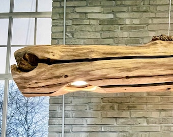 Organic ceiling lamp for living room and dining table with 4 dimmable LED spotlights