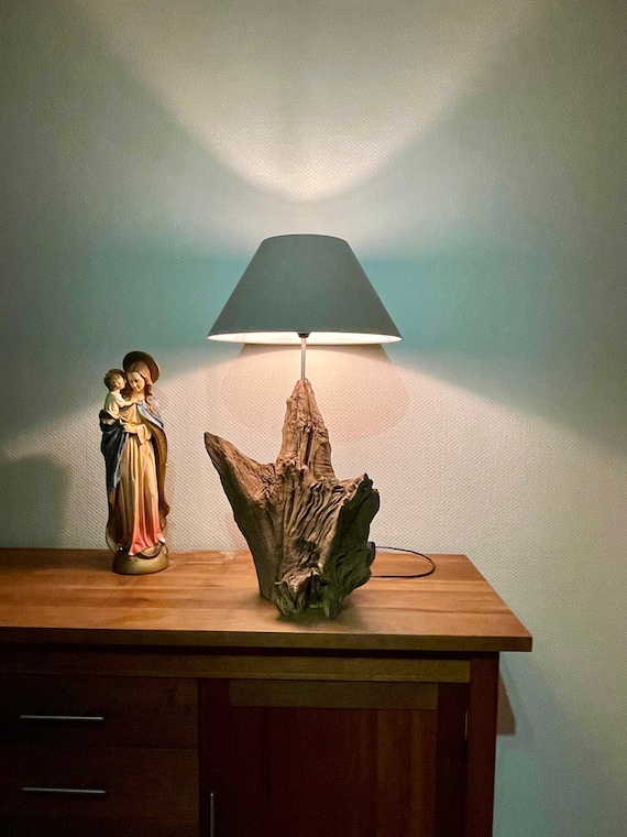 Tree on sale stump lamp
