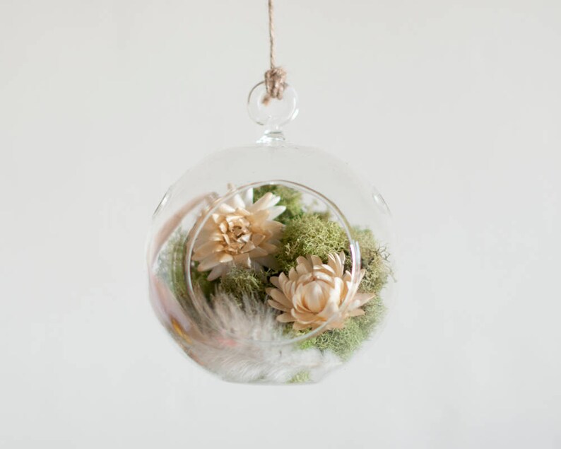 Wedding Party Favors Woodland Decor Woodland Baby Shower Nature Decorations Shower Decorations Flower Glass Globe Terrarium Kit