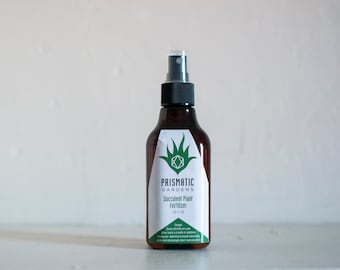 Succulent Fertilizer Spray: Plant Food Growth Enhancer (8 fl oz)