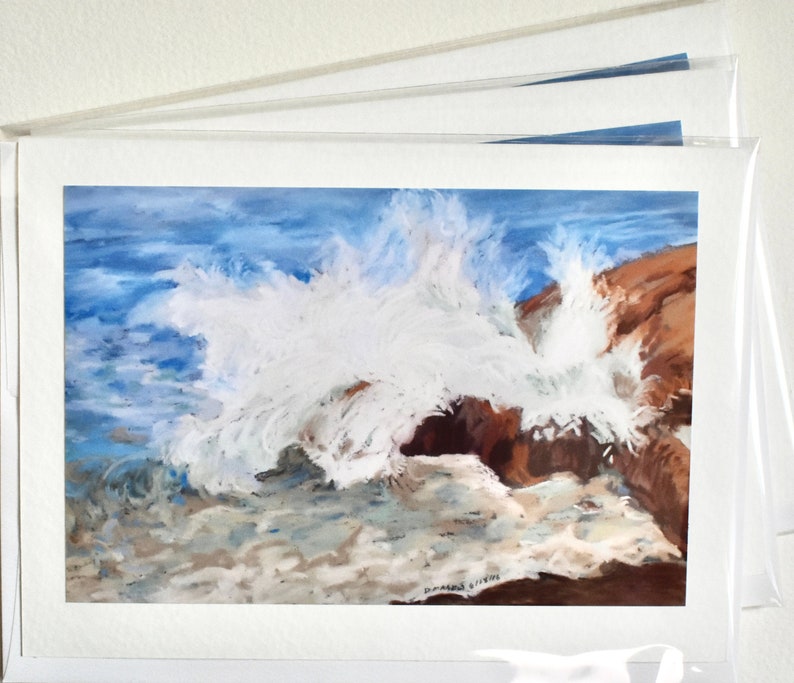 Greeting Cards Printed from an Original Pastel at Lands End image 1