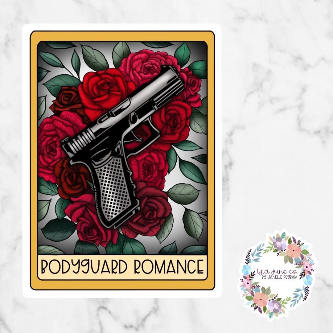 Bodyguard Romance Tarot Card Trope Sticker / Romance Book Etsy UK