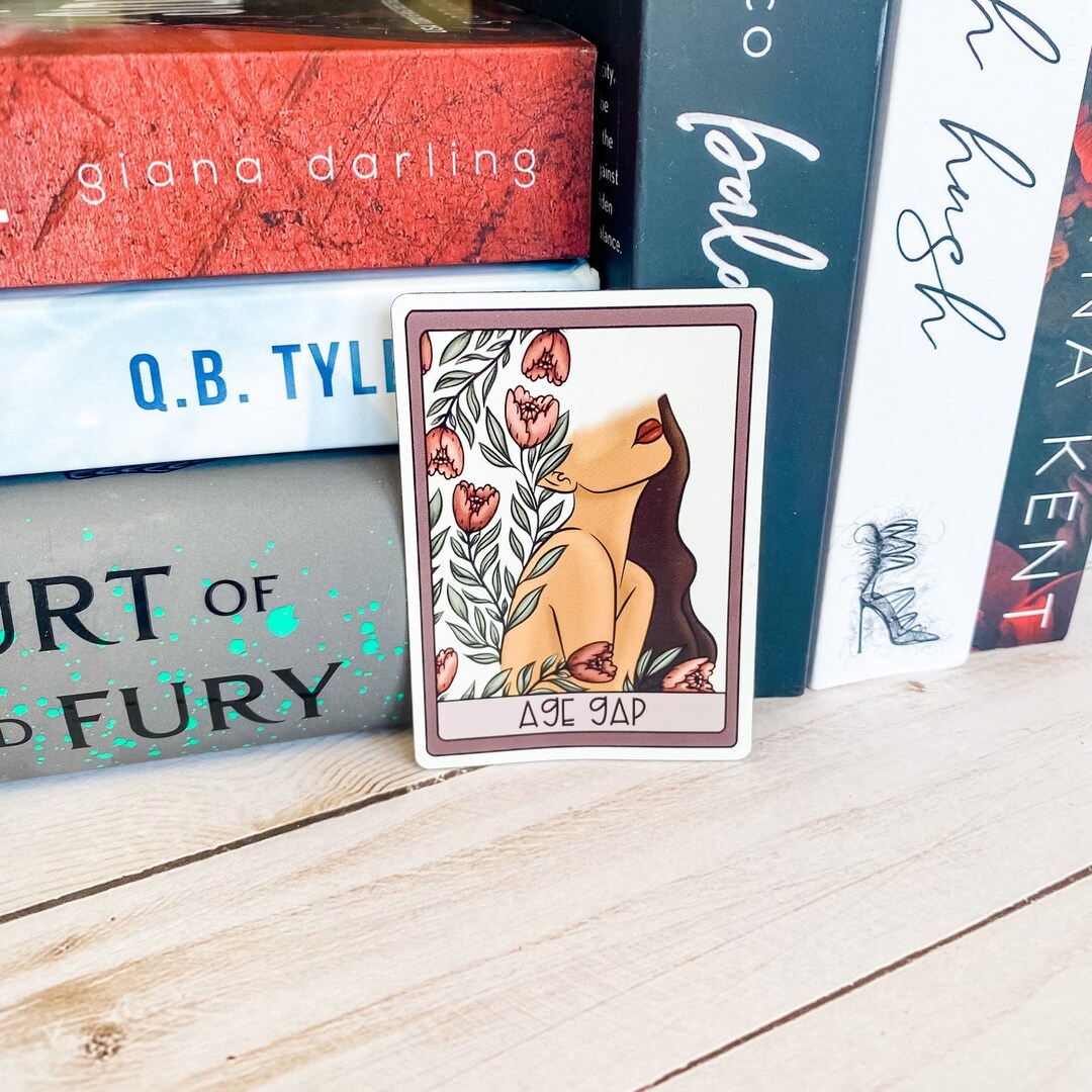 Age Gap Romance Tarot Card Book Trope / Book Lover / Etsy