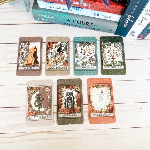 Your Vol. III / Reader Trope Tarot Cards / Age Gap - Etsy