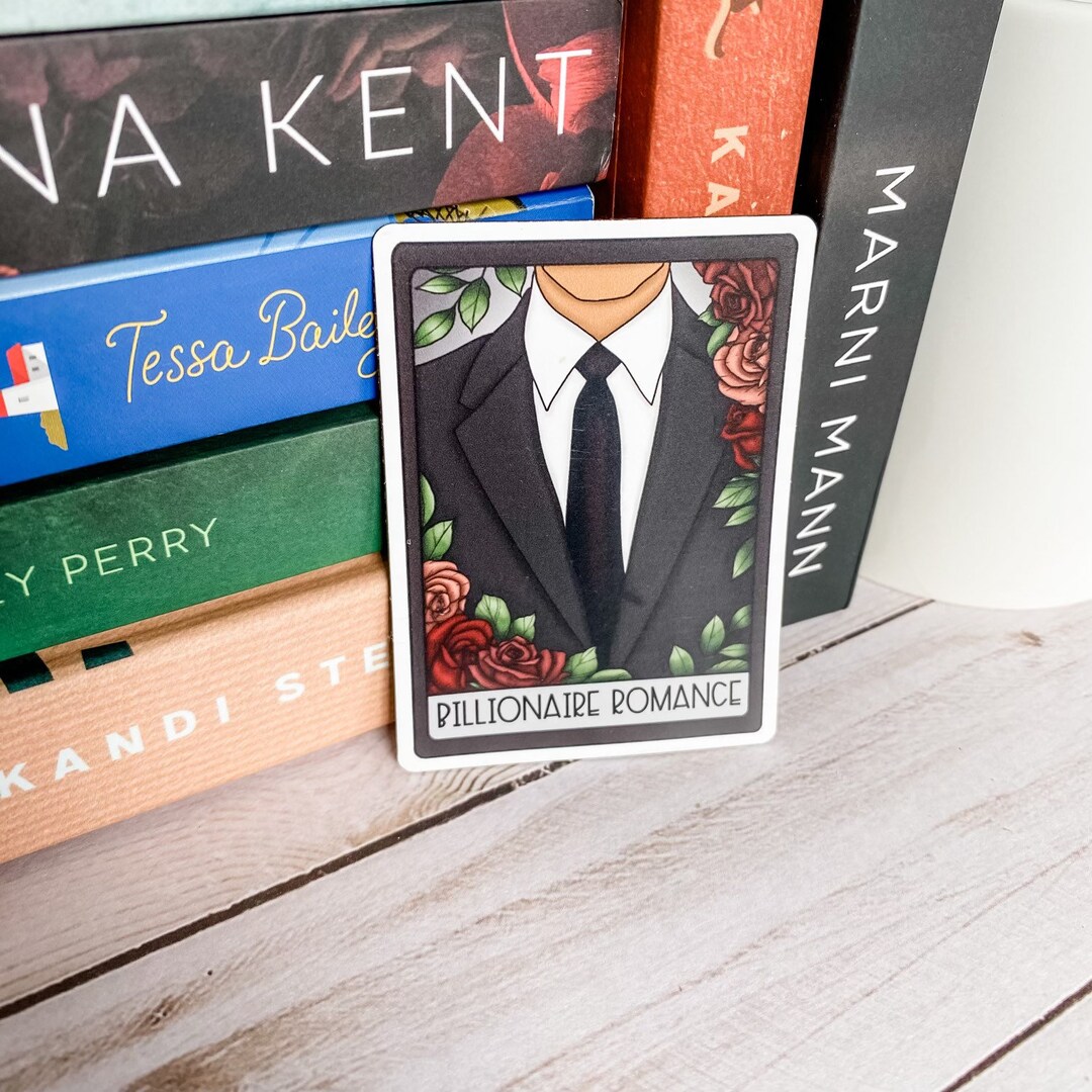 Billionaire Romance man Tarot Card Book Trope / Book Etsy