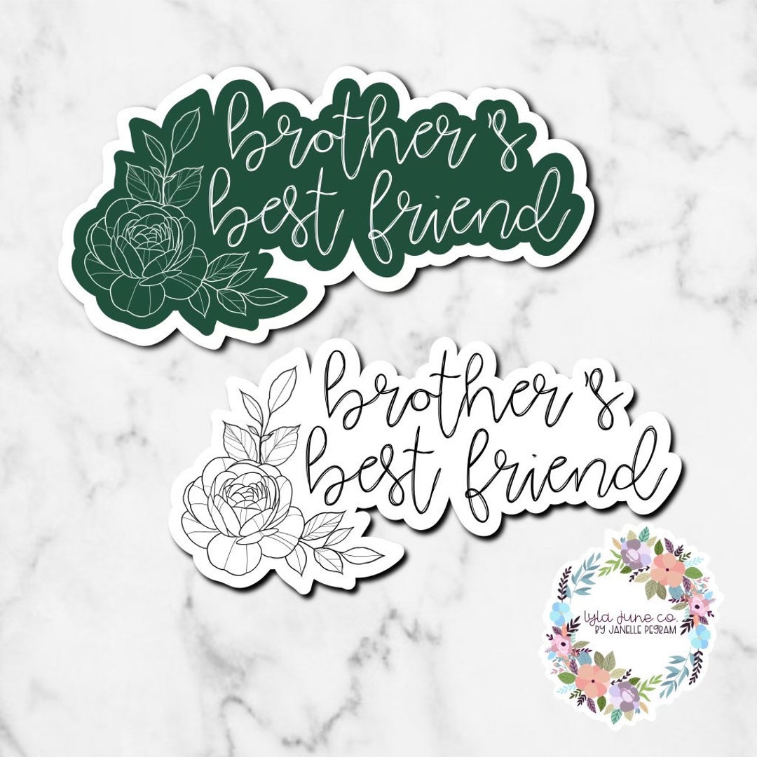 Brother & Best Friend Romance Trope Sticker / Book Lover Etsy