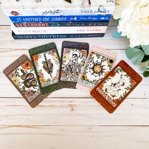 Book Trope Tarot Cards Dark Romance Trope Tarot Cards Book Etsy