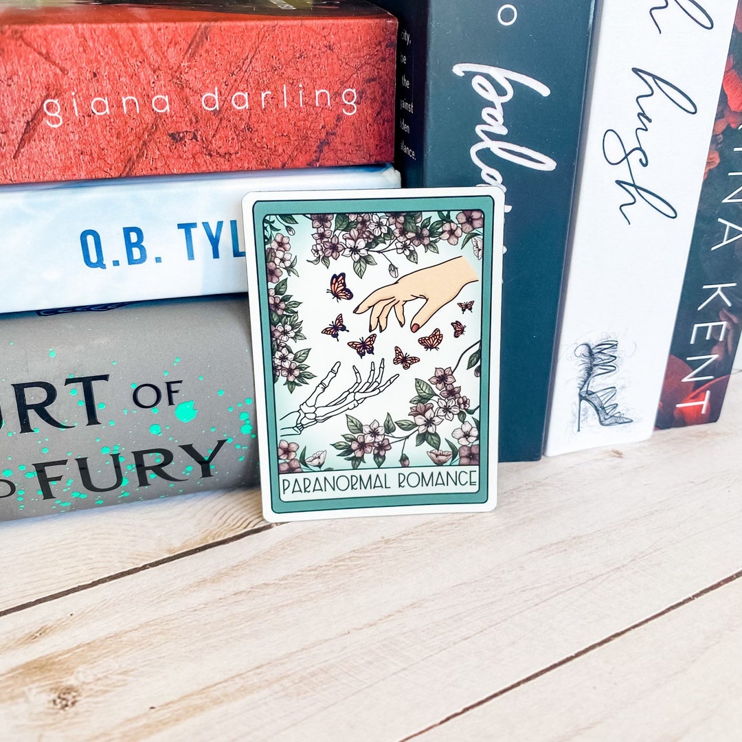 Paranormal Romance Tarot Card Book Trope / Book Lover / Reader