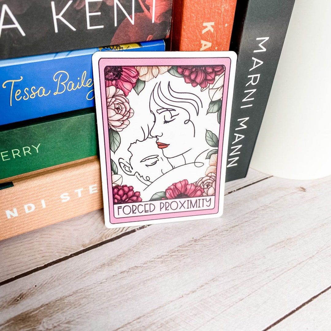 Forced Proximity Romance Tarot Card Book Trope / Book Etsy