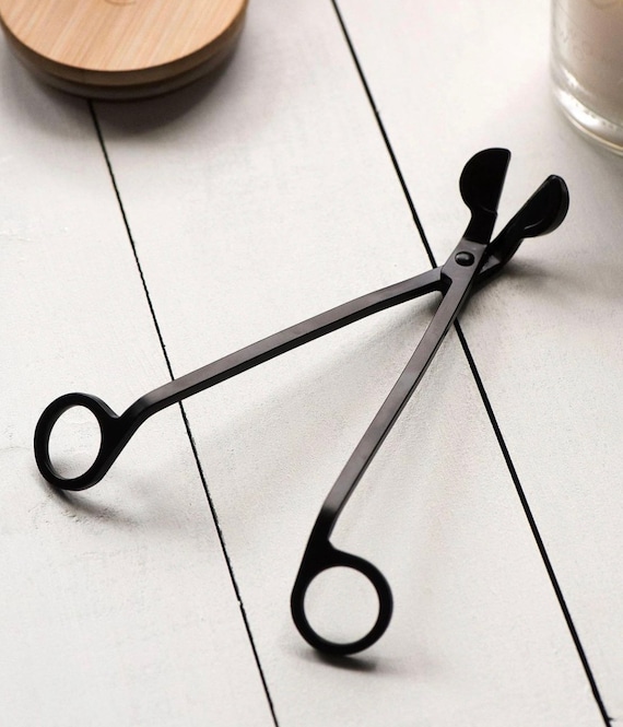 Black Wick Trimmer Candle Scissors Wick Trimmer Trimmer to Cut Candle Wick  Metal Candle Trimmer Wick Cutter Candle Trimmer Wood Wick Trimmer 