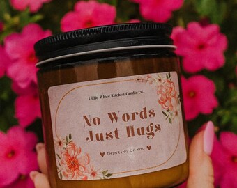 Sympathy Wooden Wick Soy Candle – A Gentle Light of Comfort - 16 ounces Woodenwick Candle