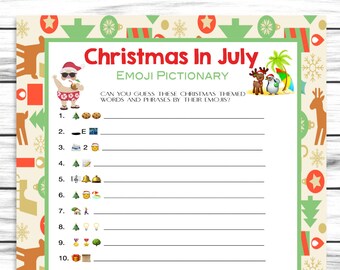 When Is Christmas In July 2022 Celebration On Etsy Christmas In July | Etsy