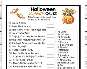 Halloween Candy Ice Breaker - Etsy Australia