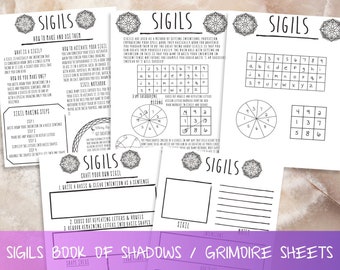 Work employment sigil template