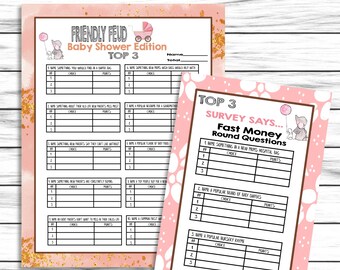 baby shower family feud