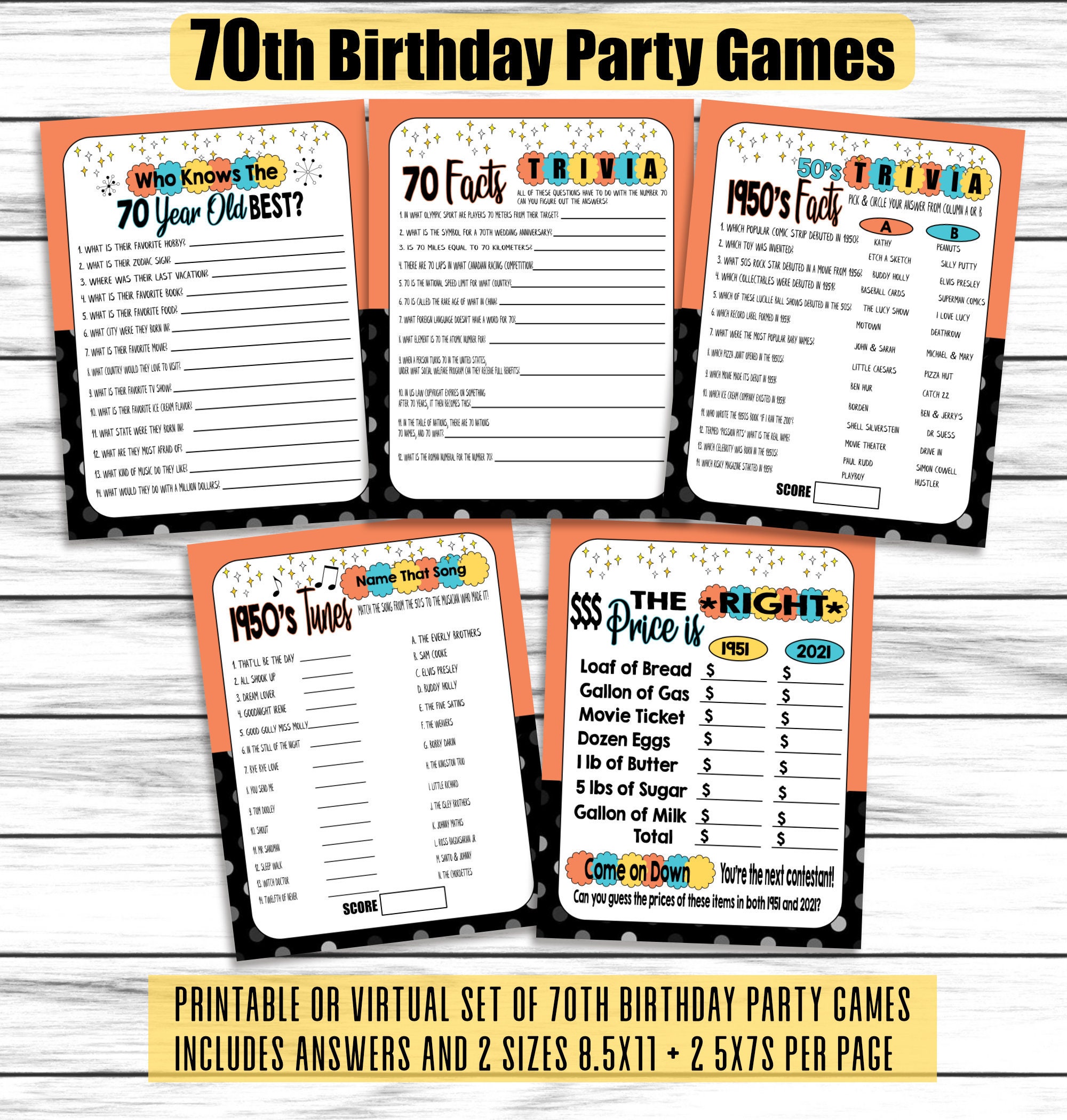Motown Music Trivia Printable : Featuring motown, jimi hendrix, gary