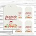 Christmas Cookie Gift Tags Printable Christmas Gift Tags DIY - Etsy