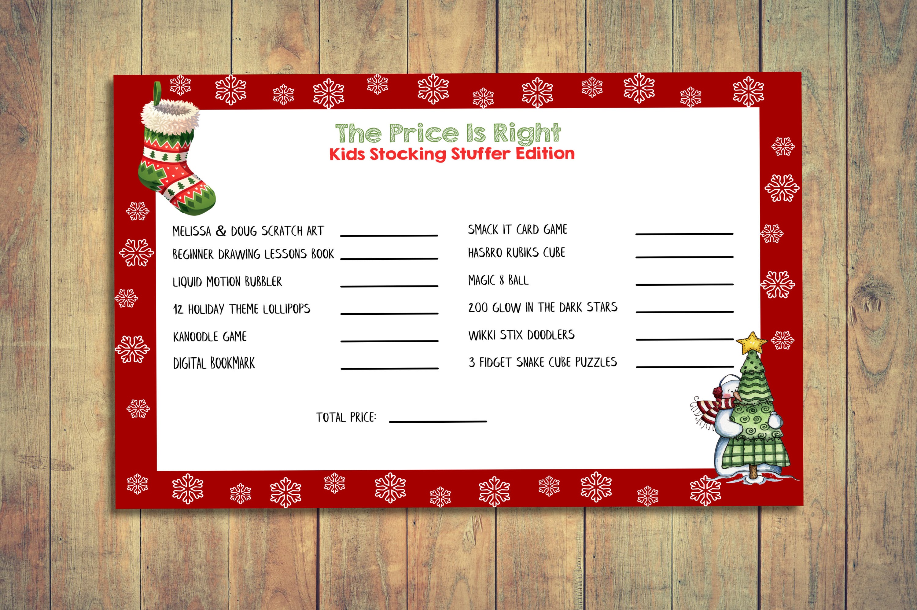 Christmas Party Games Pack Christmas Party Activities | Etsy