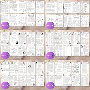 Utskrivbara sidor från nybörjarhäxkonsten i Skuggornas bok | Grimoire-ark för babyhäxor om kristaller, sigill, runstenar, örter och tarotkort bild 3