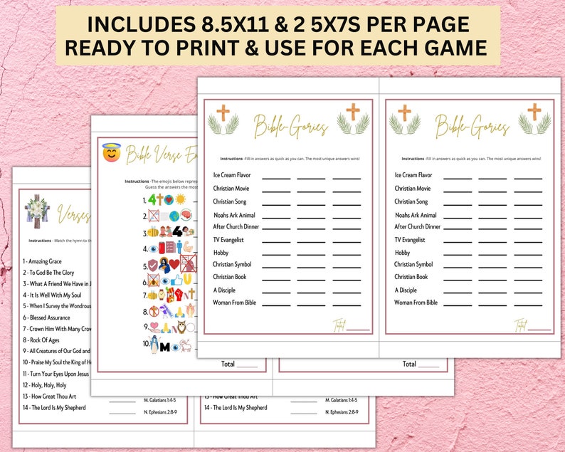 womens church group games for parties