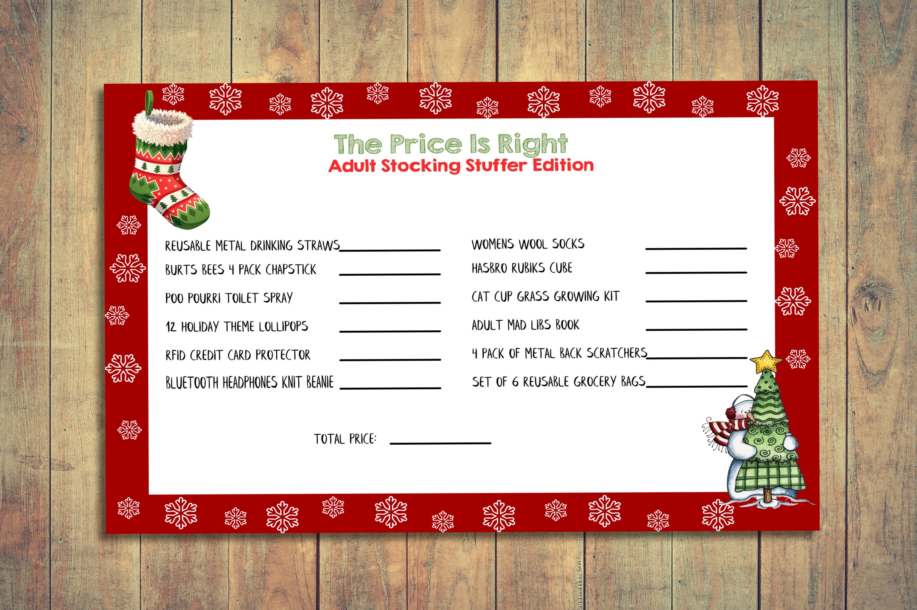 Christmas Party Games Pack Christmas Party Activities | Etsy