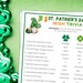 Printable St Patricks Day Irish Trivia Game | Irish Quiz | St Paddys ...