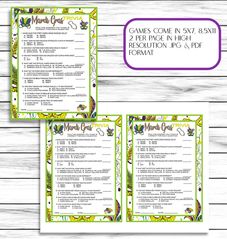 mardi gras party game ideas for adults