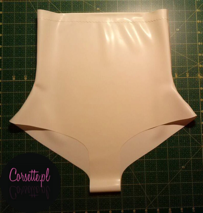 High waisted latex panties Etsy