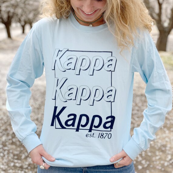 kappa kappa gamma sweatshirt comfort colors
