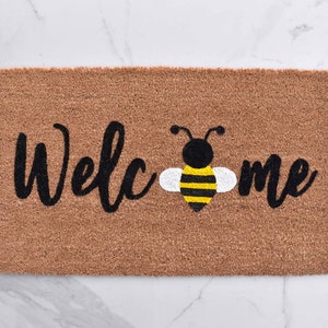  Kitchen Mat 2 Pieces, Sweet Honey Sunflower Bees Gnomes On Car  Vintage Kitchen Rugs and Mats Non Slip Runner Rug Washable Floor Mats for  Kitchen Home 19.7 x 31.5 + 19.7