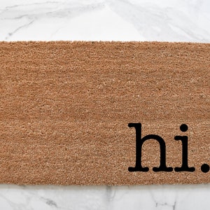 Funny Doormat Entryway Cute Doormat Hello Doormat Welcome Mat Cute Gift Cute Doormat Funny Gift Home Decor Housewarming Gift