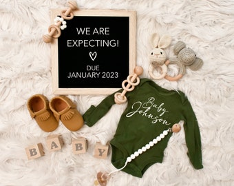 Digital Pregnancy Announcement, Custom Baby Announcement Picture, Digital Pregnancy Announcement, Social Media Pregnancy Photo, Baby Photo