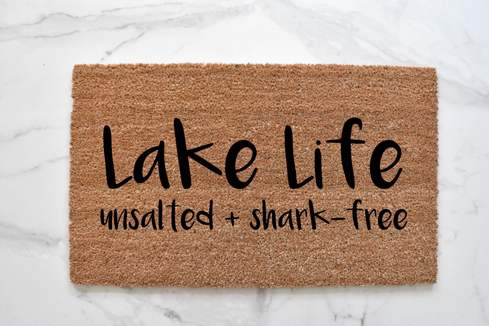 Lake Life Doormat Cute Doormat Lake House Doormat Lake Etsy