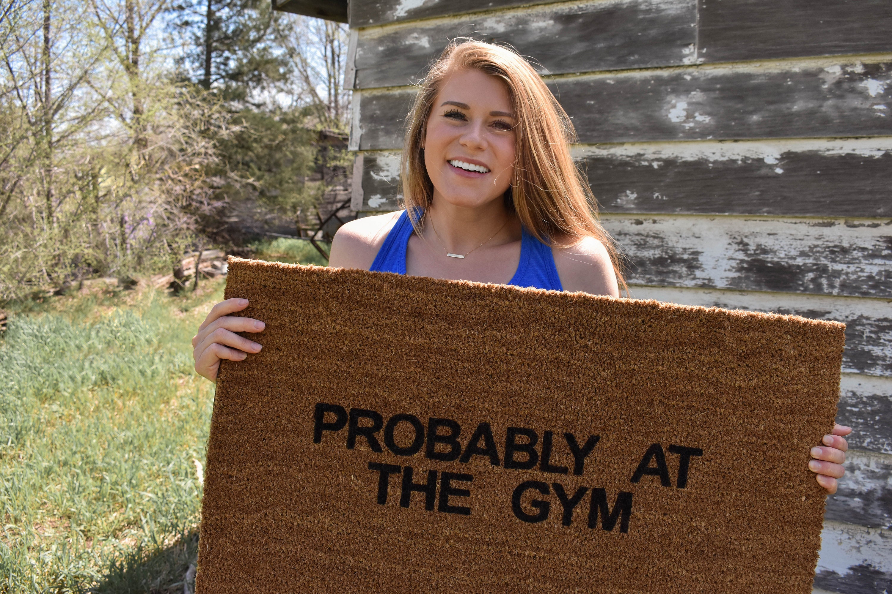 Gym Doormat Fitness Doormat Funny Doormat Mat Etsy