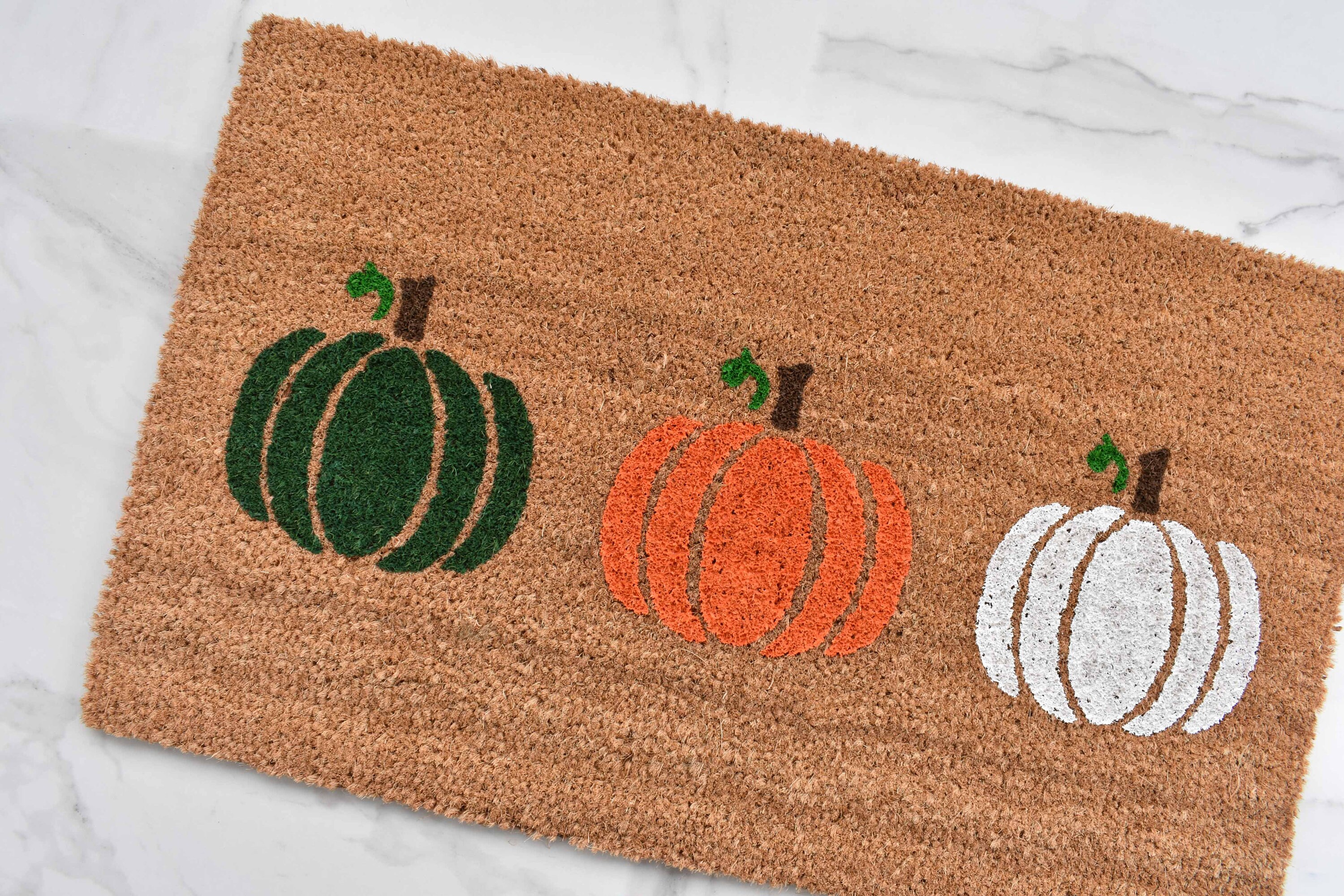 Pumpkin Doormat Fall Decor Mat Autumn Doormat Etsy
